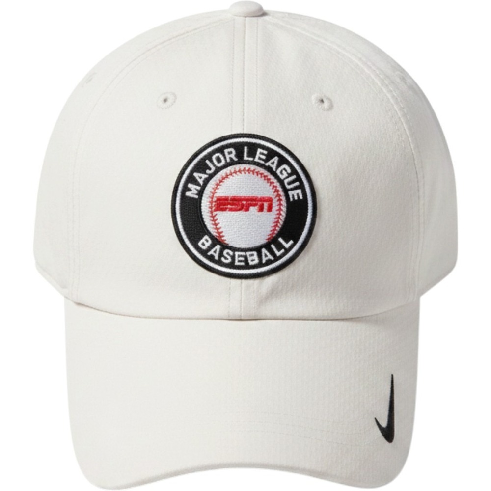 Nike Major League Baseball MLB Patch Cap Hat Tan Adjustable Golf NikeGolf